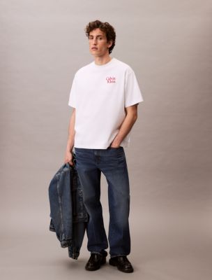 Resort Script Logo Graphic Relaxed T-Shirt, Black