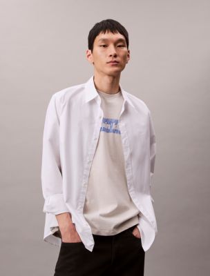 Мужские футболки Calvin Klein Faded Logo Graphic Classic T-Shirt — фото 5