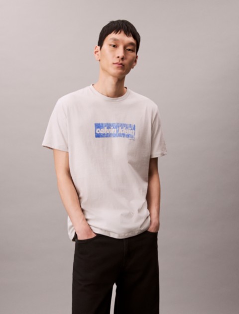 Мужские футболки Calvin Klein Faded Logo Graphic Classic T-Shirt