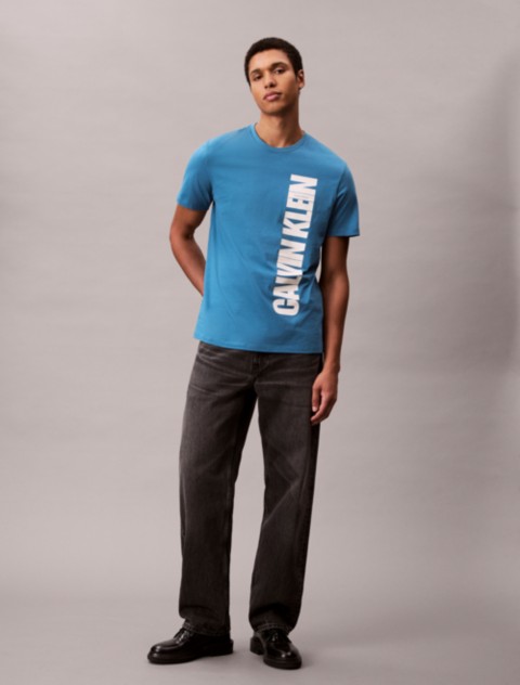 Мужские футболки Calvin Klein Vertical Logo Graphic Classic T-Shirt