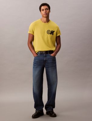 CK Sport Logo Graphic Tee, Spanish Lime 
