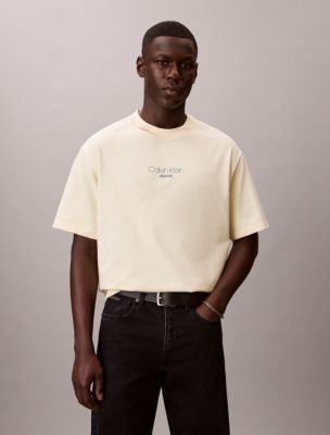 CKJ Logo Graphic Relaxed T-Shirt, Anise Flower