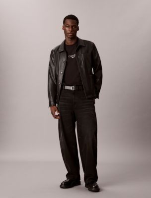 Мужская футболка Calvin Klein CKJ Logo Graphic Relaxed, цвет: Чёрный — фото 2