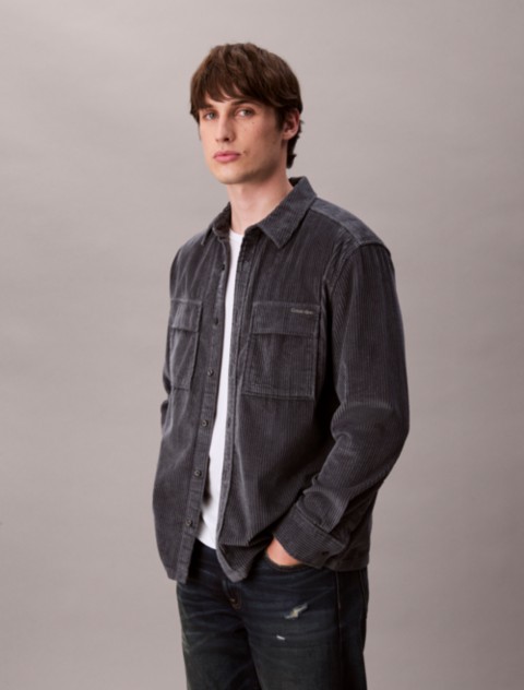 Мужские рубашки Calvin Klein Corduroy Relaxed Button-Down Shirt