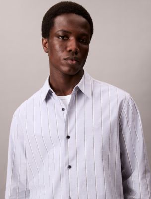 Striped Oxford Classic Button-Down Shirt, Tempest