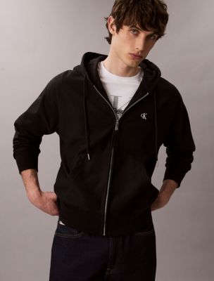 Мужские худи Calvin Klein Premium Terry Relaxed Zip — фото 4