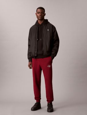 Monologo Fleece Joggers, Renaissance Red
