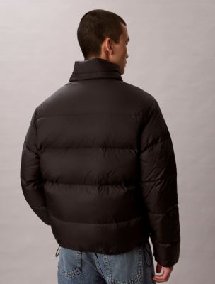 Мужская куртка Calvin Klein Heavyweight Down Detachable Hood Puffer, цвет: Чёрный — фото 3