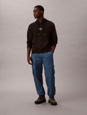 Nylon Cargo Joggers, Alfalfa Blue 