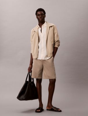 90s Baggy Chino Shorts, Vintage Khaki