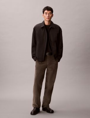 90s Straight Corduroy Chino Pants, Beluga