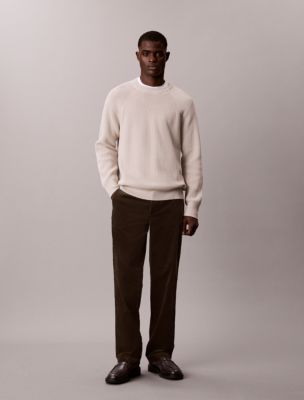 90s Straight Corduroy Chino Pants, Dark Coffee