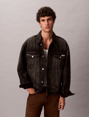 90s Trucker Jacket, Espresso Black