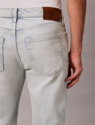 Мужские джинсы Calvin Klein Standard Straight Wool Blend Jeans — фото 5