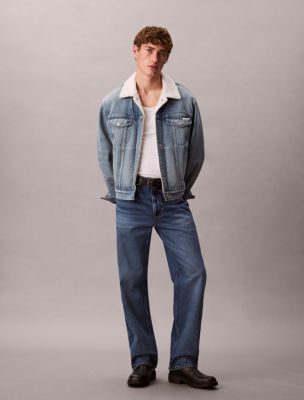 Мужские куртки Calvin Klein 90s Sherpa Trucker Jacket — фото 2