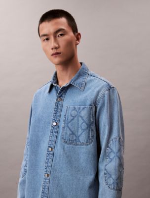 ジャケット・アウター herlipto Emblem Logo Denim Shirt Jacket herlipto/ Emblem Logo Denim Shirt Jacket - メルカリ