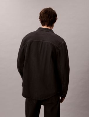 Мужские топы Calvin Klein Classic Denim Overshirt — фото 6