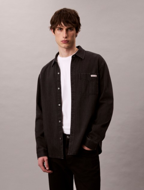 Мужские топы Calvin Klein Classic Denim Overshirt