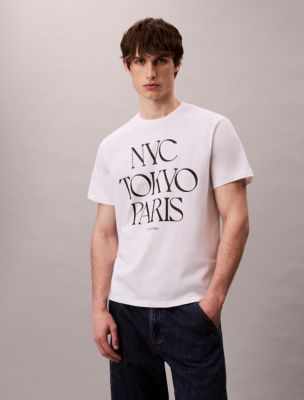 Flagship Cities Graphic Relaxed T-Shirt, Brilliant White