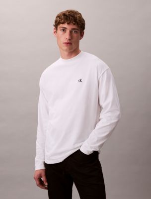 Monogram Relaxed T-Shirt, Bright White