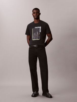 Мужские футболки Calvin Klein City Night Logo Graphic Classic T-Shirt — фото 2
