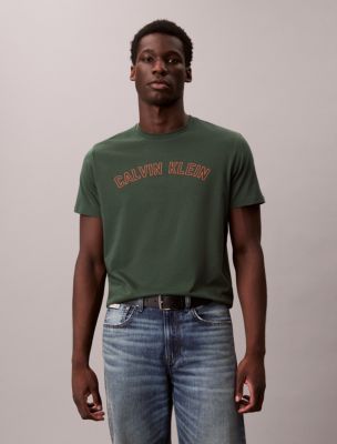 Arch Logo Graphic Classic T-Shirt, Sycamore