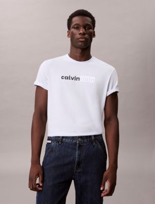 Dual Tone Logo Graphic Classic T-Shirt , Plein Air