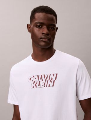 Racer Logo Graphic Classic T-Shirt, Brilliant White