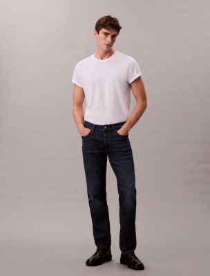 Slim Straight Fit Jeans, Dark Casper