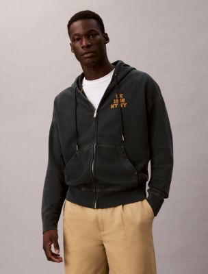 Terry Varsity Logo Hoodie, Nurture Navy