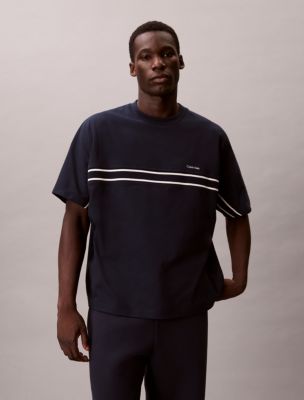 Stripe Relaxed T-Shirt, Dark Sapphire