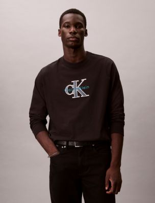 Monologo Long Sleeve Tee, Black