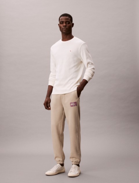 Мужские брюки Calvin Klein Fleece Monogram Graphic Joggers