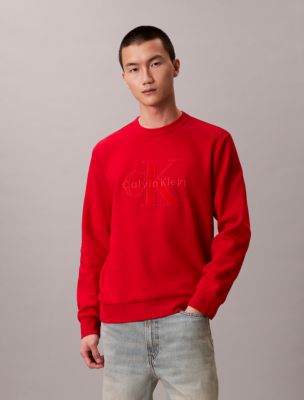 Fleece Velvet Monologo Graphic Relaxed Sweatshirt, Adrenaline Rush