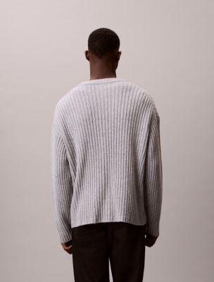 Мужские кардиганы Calvin Klein Cotton Blend Ribbed Cardigan — фото 4