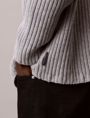Мужские кардиганы Calvin Klein Cotton Blend Ribbed Cardigan — фото 5