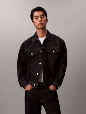 Lunar New Year Denim Trucker Jacket, Lunar Rinse