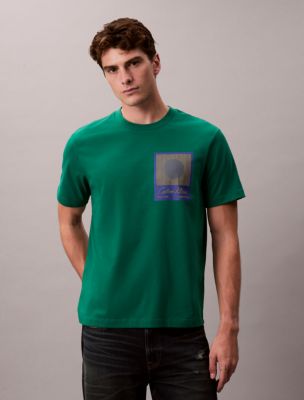 Matches Logo Graphic Relaxed T-Shirt, Deco Green