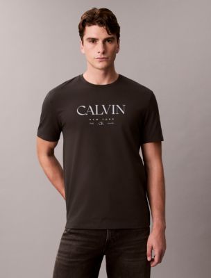 Calvin Graphic Classic T-Shirt, Pirate Black