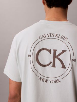 Мужские футболки Calvin Klein Logo Circle Graphic Classic T-Shirt — фото 3