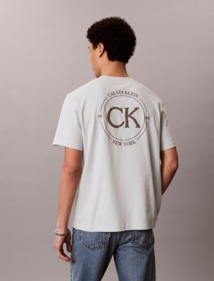 Мужские футболки Calvin Klein Logo Circle Graphic Classic T-Shirt — фото 4