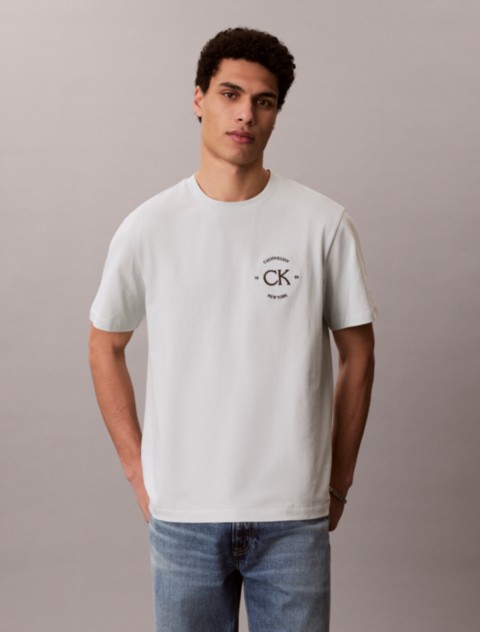 Мужские футболки Calvin Klein Logo Circle Graphic Classic T-Shirt