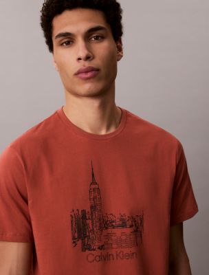 Мужские футболки Calvin Klein City Graphic Classic T-Shirt — фото 3