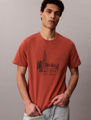 Мужские футболки Calvin Klein City Graphic Classic T-Shirt — фото 5