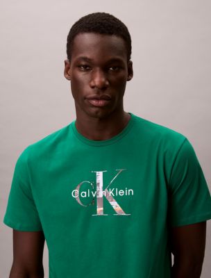 Photo Monologo Graphic Classic T-Shirt, Deco Green