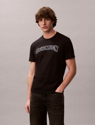 Varsity Logo Graphic Classic T-Shirt, Black