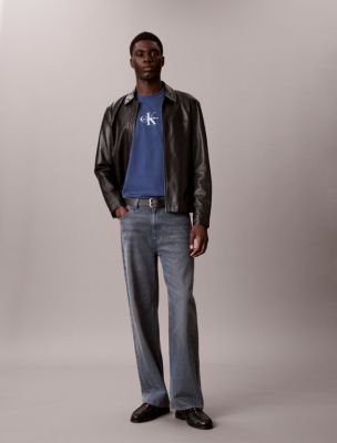 Monologo Relaxed Tee, Dark Denim