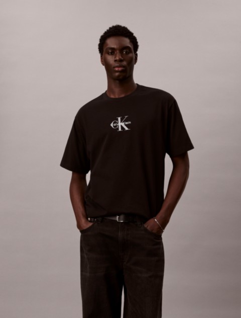 Мужские футболки Calvin Klein Monologo Relaxed Tee