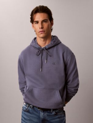 Monogram Relaxed Hoodie, Grisaille