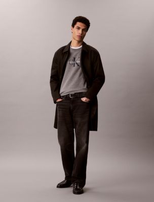 Monologo Fleece Sweatshirt, Medium Grey Heather